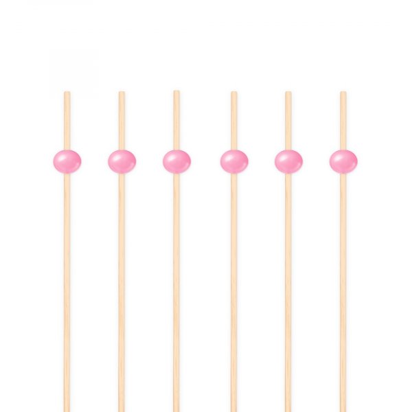 Snack- und Getränkesticks - Rosa - 12 cm - 25 Stück Snack- und Getränkesticks - Rosa - 12 cm - 25 Stück