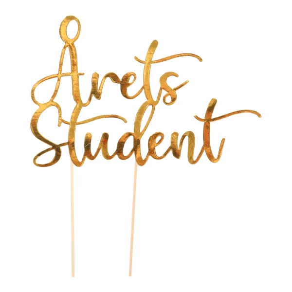 Tortenaufsatz - Student des Jahres - Gold Tortenaufsatz - Student des Jahres - Gold