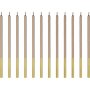Geburtstagskerzen - Roségold - 14 cm - 12er-Pack Geburtstagskerzen - Roségold - 14 cm - 12er-Pack