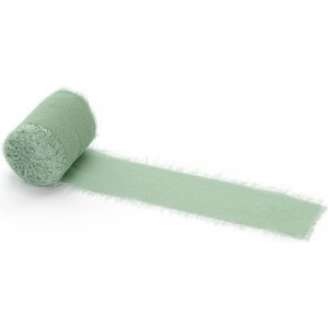 Chiffonband - 40 mm - Pistazie - 3er-Pack à 5 m Chiffonband - 40 mm - Pistazie - 3er-Pack à 5 m