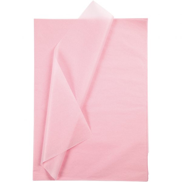 Seidenpapier - 10 Blatt - Hellrosa