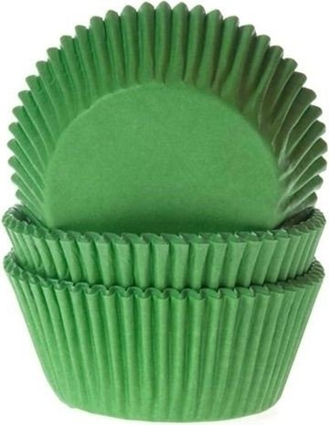 Muffinformen - Grasgr�n - House of Marie - 50er-Pack