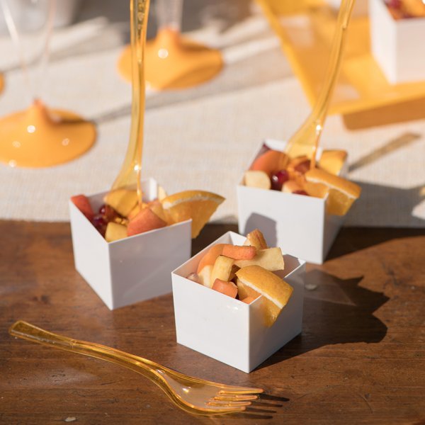 Mischzubehör - Quadratisch - Weiß - 15er-Pack Mischzubehör - Quadratisch - Weiß - 15er-Pack