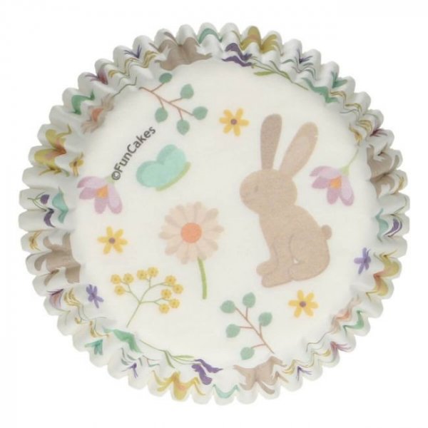 Muffinformen - Blumen & Hase - Funcakes - 48er-Pack Muffinformen - Blumen & Hase - Funcakes - 48er-Pack
