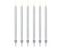 Geburtstagskerzen - Silber - 12,5 cm - 12er-Pack Geburtstagskerzen - Silber - 12,5 cm - 12er-Pack