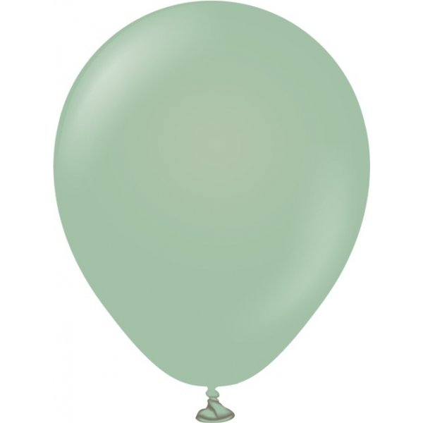 Mini-Luftballons einfarbig - Premium 13 cm - Wintergrn