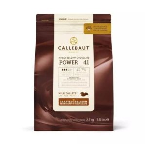 Schokolade - Milchschokolade Power 41 - Callebaut - 2,5 kg Schokolade - Milchschokolade Power 41 - Callebaut - 2,5 kg