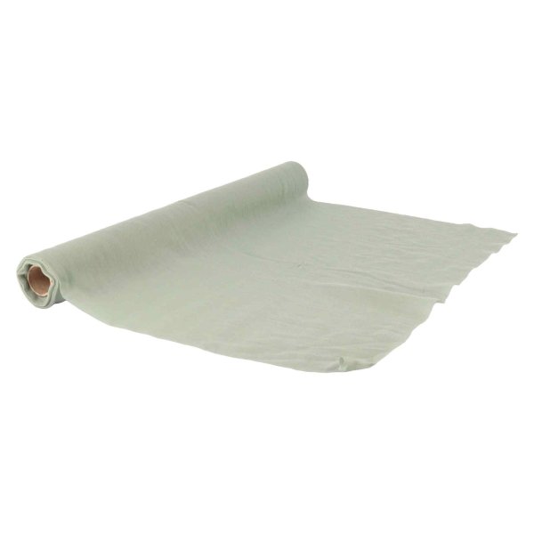 Tischläufer aus Stoff - Grün - 48 cm x 5 m Tischläufer aus Stoff - Grün - 48 cm x 5 m