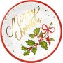 Pappteller - Frohe Weihnachten - 23 cm - 10er-Pack Pappteller - Frohe Weihnachten - 23 cm - 10er-Pack