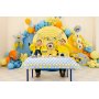 Runder Folienballon mit Minions-Motiv - Mix