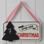 Schild - Countdown bis Weihnachten