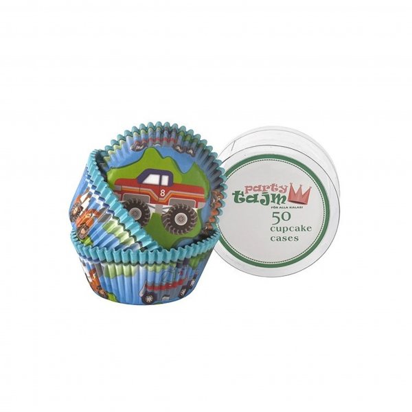 Cupcake-Förmchen - Autos - 50er-Packung Cupcake-Förmchen - Autos - 50er-Packung