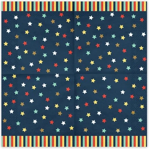 Servietten - Stern - 12er-Pack