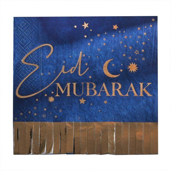 Servietten - Eid Mubarak - 16er-Pack