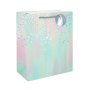 Geschenkt�ten/Angelstaubbeutel - Pastellfarbene Sterne & Mond - Klein, 18 x 23 cm - 12er-Packung