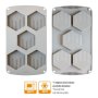 Silikonform - Sechseckig - Decora - Ø 8 cm Silikonform - Sechseckig - Decora - Ø 8 cm