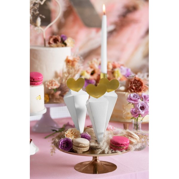 Geschenkboxen - Struts - Goldenes Herz - 6er-Pack Geschenkboxen - Struts - Goldenes Herz - 6er-Pack