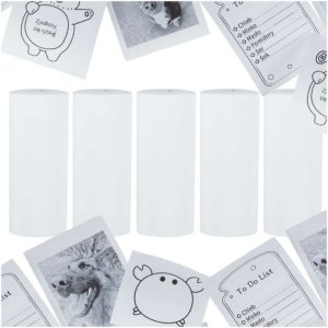 Thermopapierrollen 5,7 cm x 4,5 m, 5er-Pack - BPA-frei