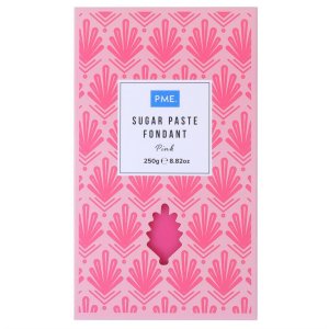 Zuckerpaste/Zuckerpaste Permium - Rosa - PME - 250 g Zuckerpaste/Zuckerpaste Permium - Rosa - PME - 250 g