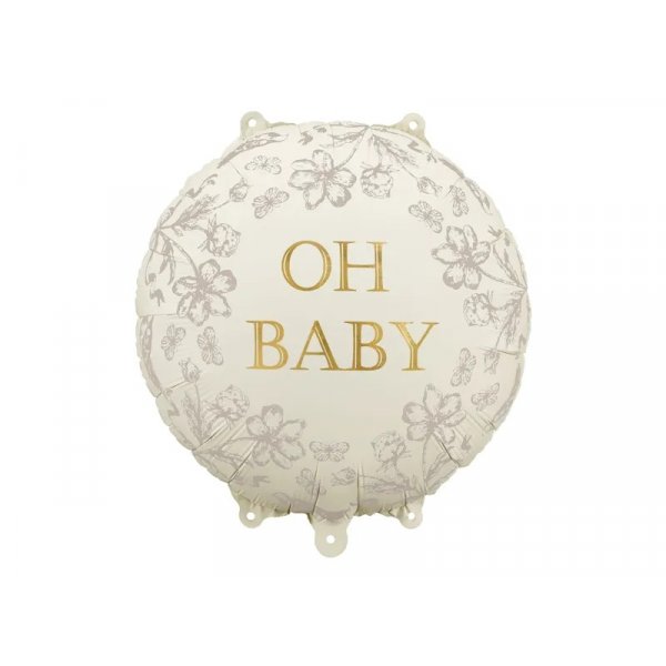 Folienballon - Oh Baby - 35 x 35 cm Folienballon - Oh Baby - 35 x 35 cm