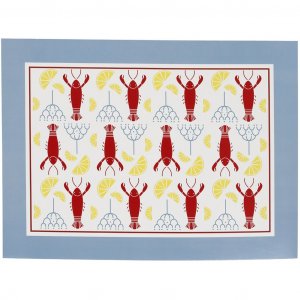 Tischsets - Krebse - Hellblau/Rot - 4er-Pack Tischsets - Krebse - Hellblau/Rot - 4er-Pack