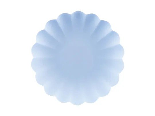 Wiederverwendbare Teller - Hellblau - 4er-Pack Wiederverwendbare Teller - Hellblau - 4er-Pack
