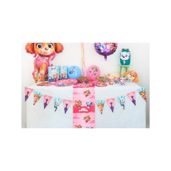 Wimpelgirlande - Paw Patrol - Rosa - 1,9 m Wimpelgirlande - Paw Patrol - Rosa - 1,9 m