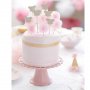 Kuchendekorationen - We Love Pink - 12er-Pack Kuchendekorationen - We Love Pink - 12er-Pack