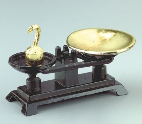 Miniatur - Waage Miniatur - Waage
