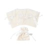 Stoffbeutel mit Schleifen - Creme - 4er-Pack Stoffbeutel mit Schleifen - Creme - 4er-Pack