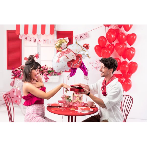 Herzballons - Rot - 6 Stck