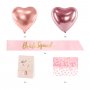 Partybox - Brautjungfer - Rosa/Rosgold