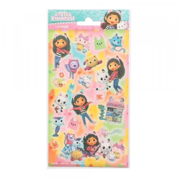 Aufkleber - Gabbys Puppenhaus - Glitzer Aufkleber - Gabbys Puppenhaus - Glitzer