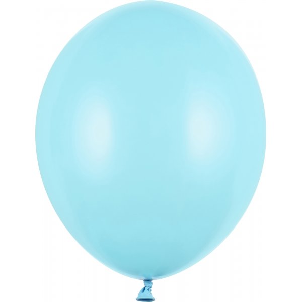 Pastellballons - Premium 27 cm - Hellblau - 10er-Pack