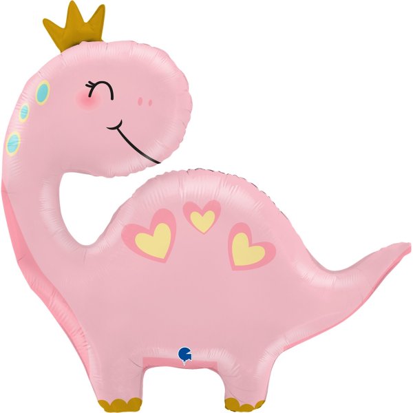 Folienballon - Dinosaurier - Rosa - Form - 71 cm Folienballon - Dinosaurier - Rosa - Form - 71 cm
