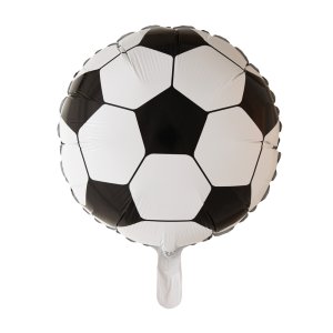 Folienballon - Rund - Fu�ball - 46 cm