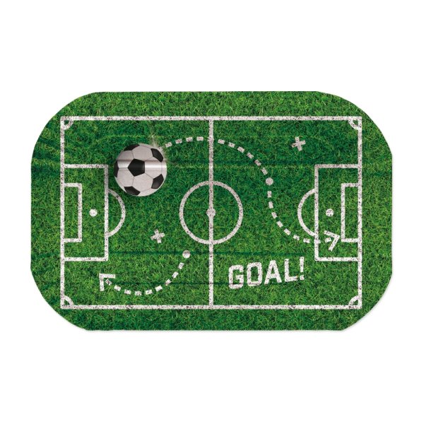 Servierplatte - Fußball - 20 x 30 cm Servierplatte - Fußball - 20 x 30 cm