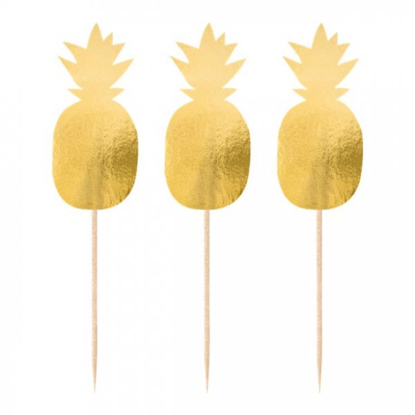 Kuchenspieer - Ananas - Gold