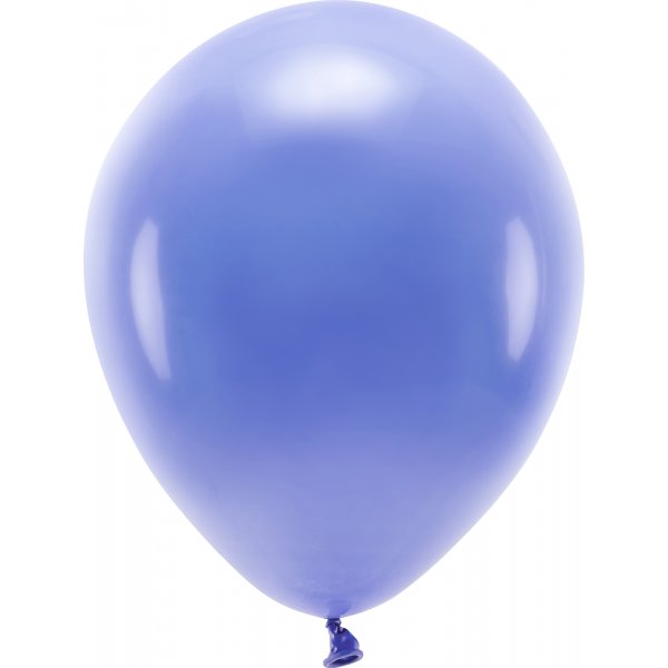 Einfarbige Luftballons - Eco 30 cm - Ultramarin - 10er-Pack