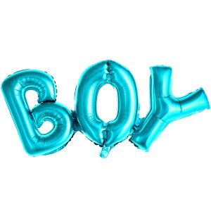 Folienballon - JUNGE - 67 x 29 cm - Blau Folienballon - JUNGE - 67 x 29 cm - Blau