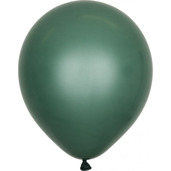 Mini-Luftballons einfarbig - Premium 13 cm - Dunkelgrn