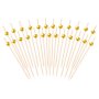 Snack- und Getränkesticks - Gold - 12 cm - 25 Stück Snack- und Getränkesticks - Gold - 12 cm - 25 Stück