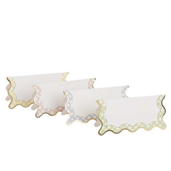 Platzkarten - Kariert - 8er-Pack Platzkarten - Kariert - 8er-Pack