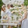 Pappbecher - Blumenmuster - 8er-Pack