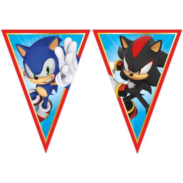 Wimpelgirlande - Sonic Wimpelgirlande - Sonic