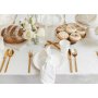 Pappteller mit Ornamenten - Weiß - 23 cm Pappteller mit Ornamenten - Weiß - 23 cm