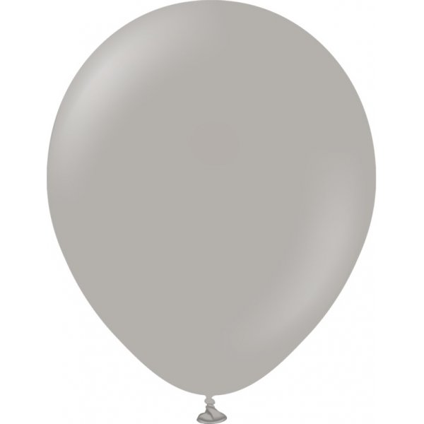 Luftballons einfarbig - Premium 30 cm - Grau