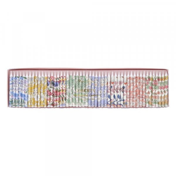 Kuchenkerzen - MeriMeri x Liberty - 50er-Packung