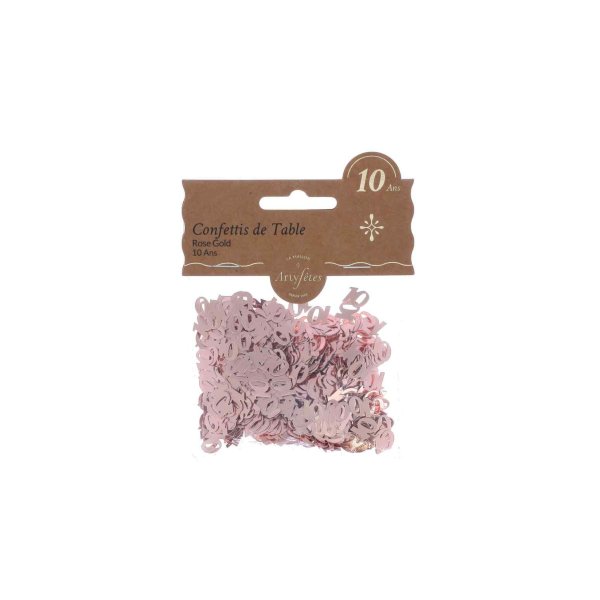 Konfetti 10 - Roségold - 1 cm Konfetti 10 - Roségold - 1 cm