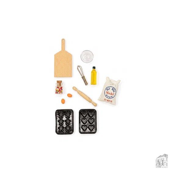 Weihnachtsmann-Accessoires - Kuchenbacken - Set Weihnachtsmann-Accessoires - Kuchenbacken - Set